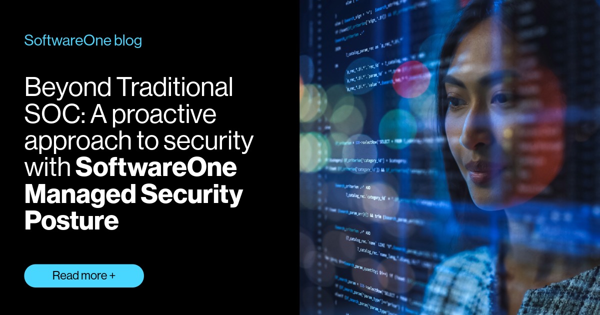 SoftwareOne Managed Security Posture | Proactive Security | SoftwareOne ...