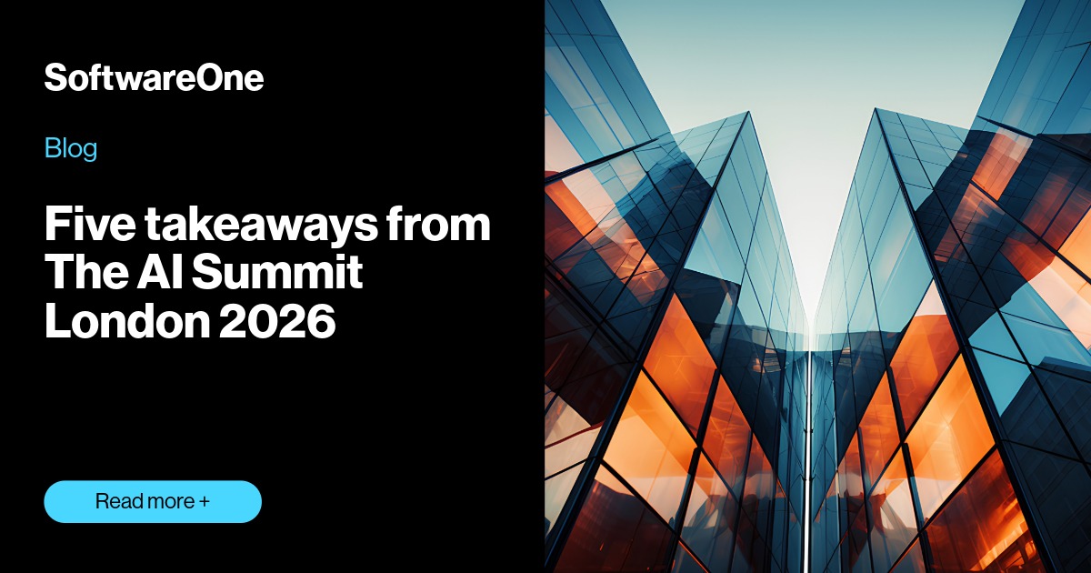 Five takeaways from The AI Summit London 2026 | SoftwareOne blog