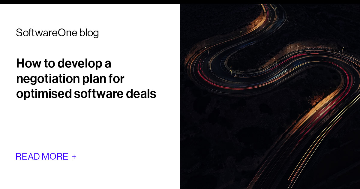 Key Negotiation Plan Create a negotiation plan | US | SoftwareOne Blog