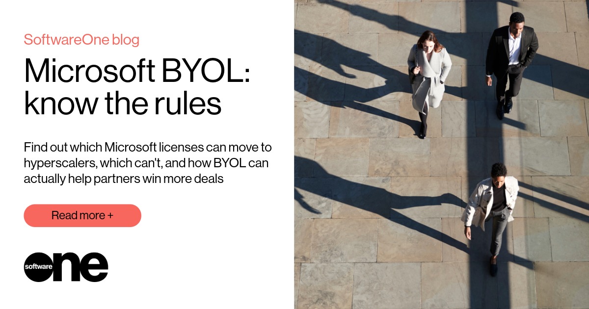 Microsoft BYOL explained: where licences can and can't go | SoftwareOne ...