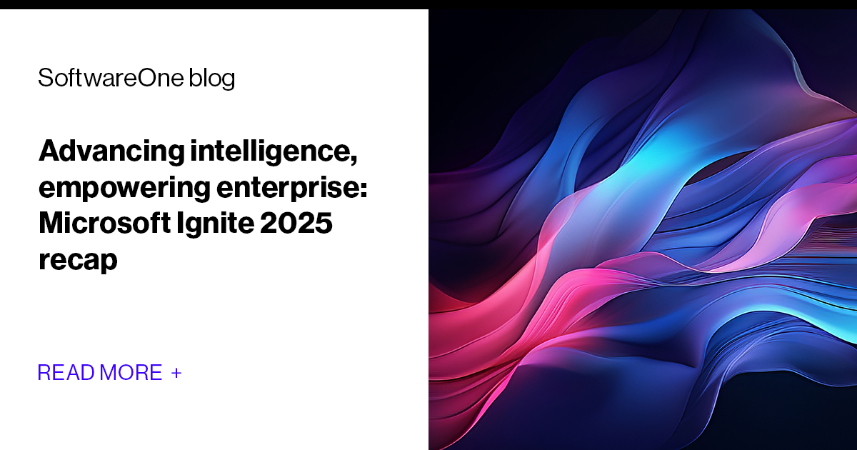 Microsoft Ignite 2025 Recap | SoftwareOne blog