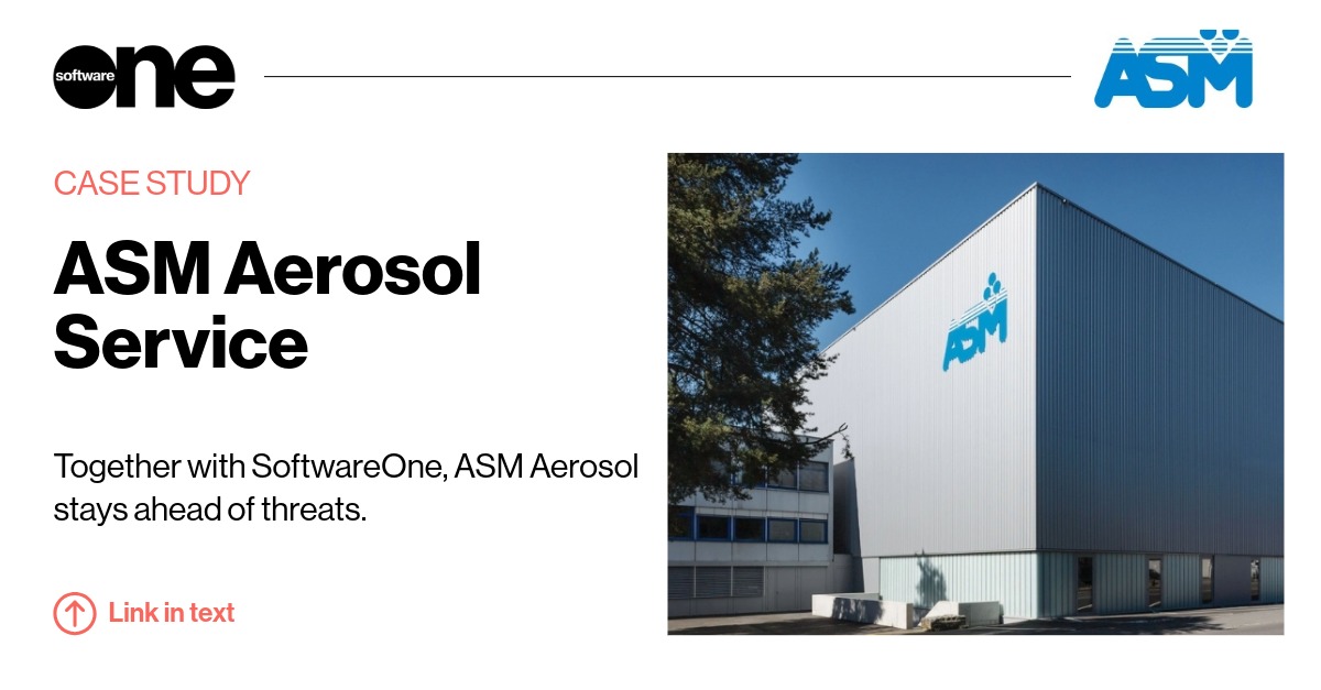 ASM Aerosol Service AG Case Study | SoftwareOne