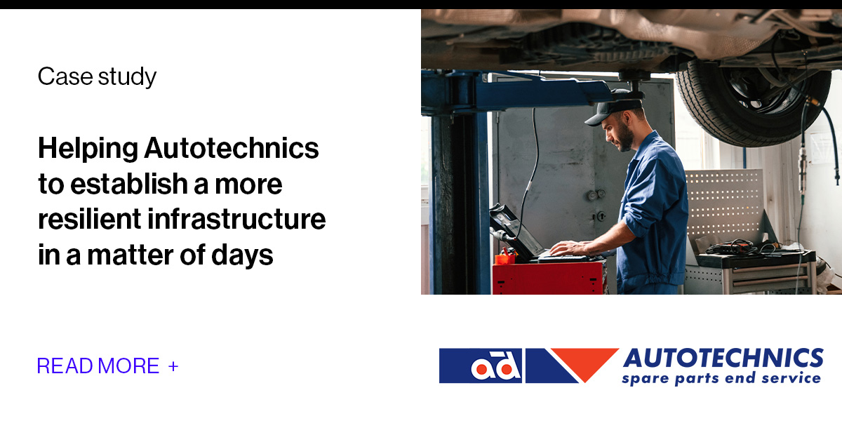 A more resilient infrastructure for Autotechnics | SoftwareOne case study
