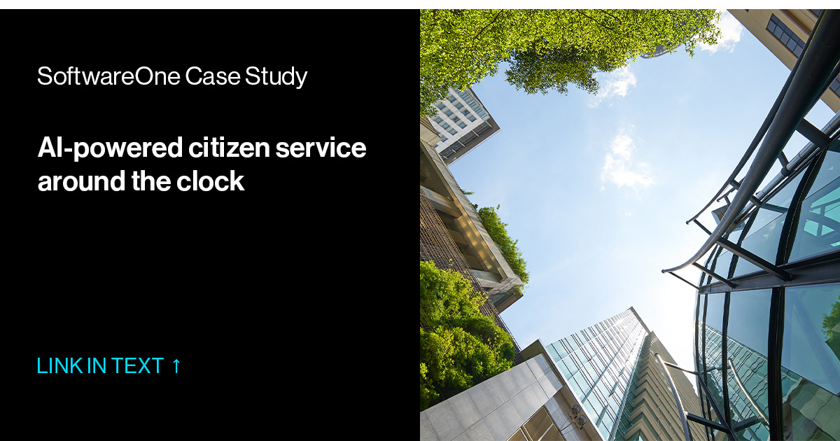 Digital Citizen Communication 24/7 | SoftwareOne case study
