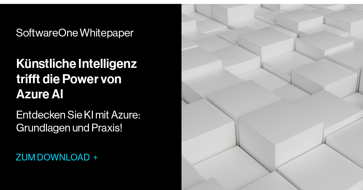 Microsoft Azure AI Services  KI-Anwendungen effizient entwickeln I  SoftwareOne Whitepaper