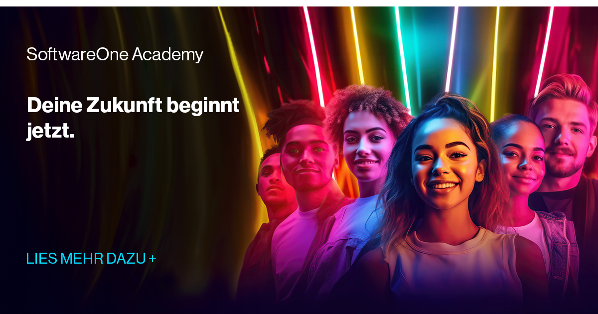 SoftwareOne Academy. Deine Zukunft beginnt jetzt. | SoftwareOne