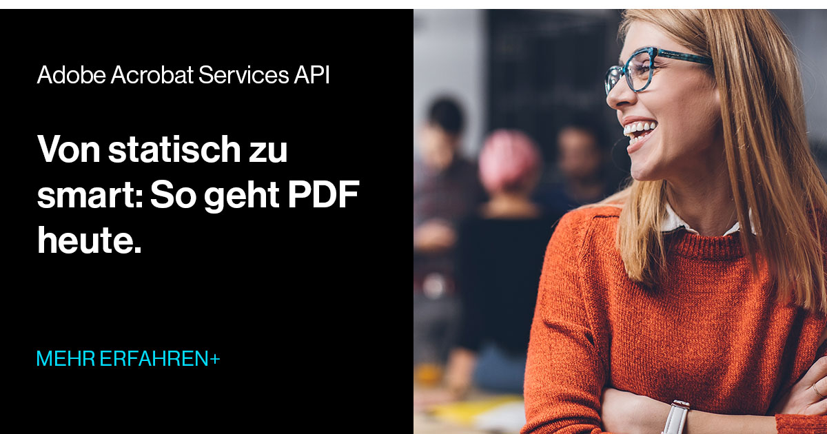 Adobe Acrobat Services API