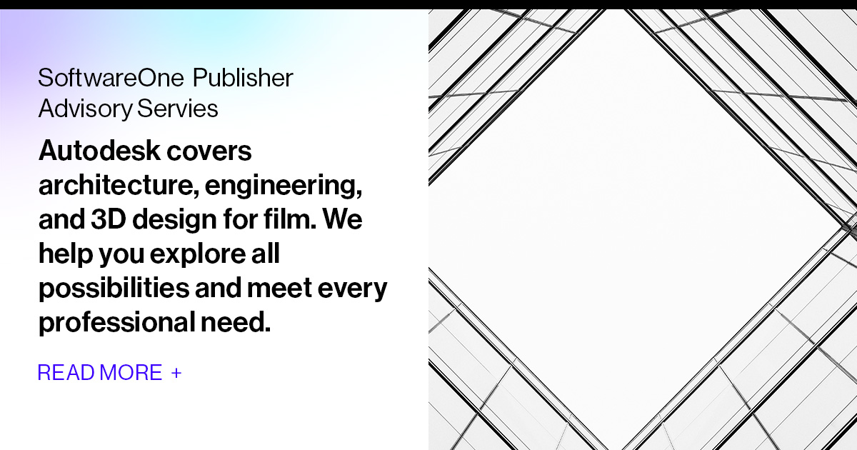 Autodesk Publisher Advisory | SoftwareOne