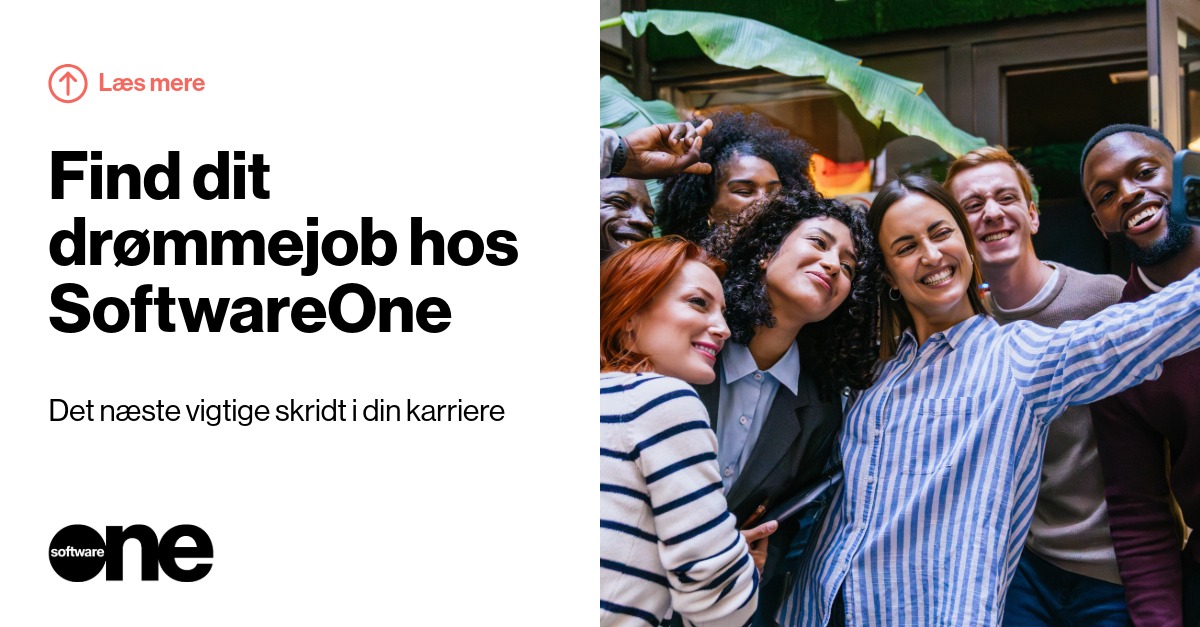 Find dit næste job hos SoftwareOne | SoftwareOne