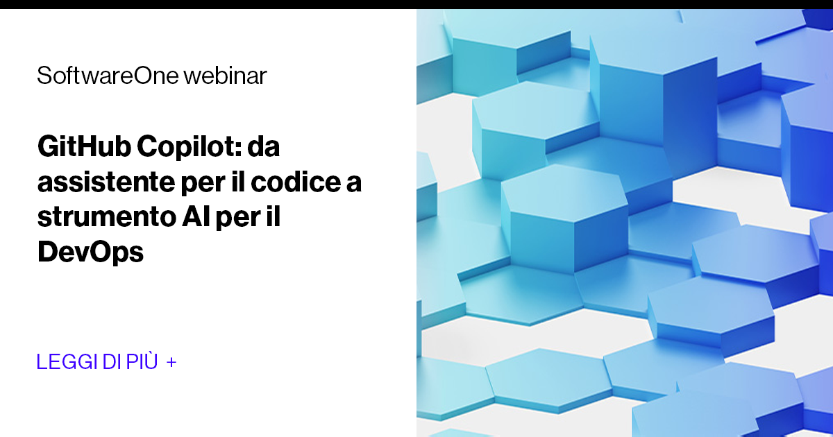 GitHub Copilot: AI per il DevOps | SoftwareOne webinar