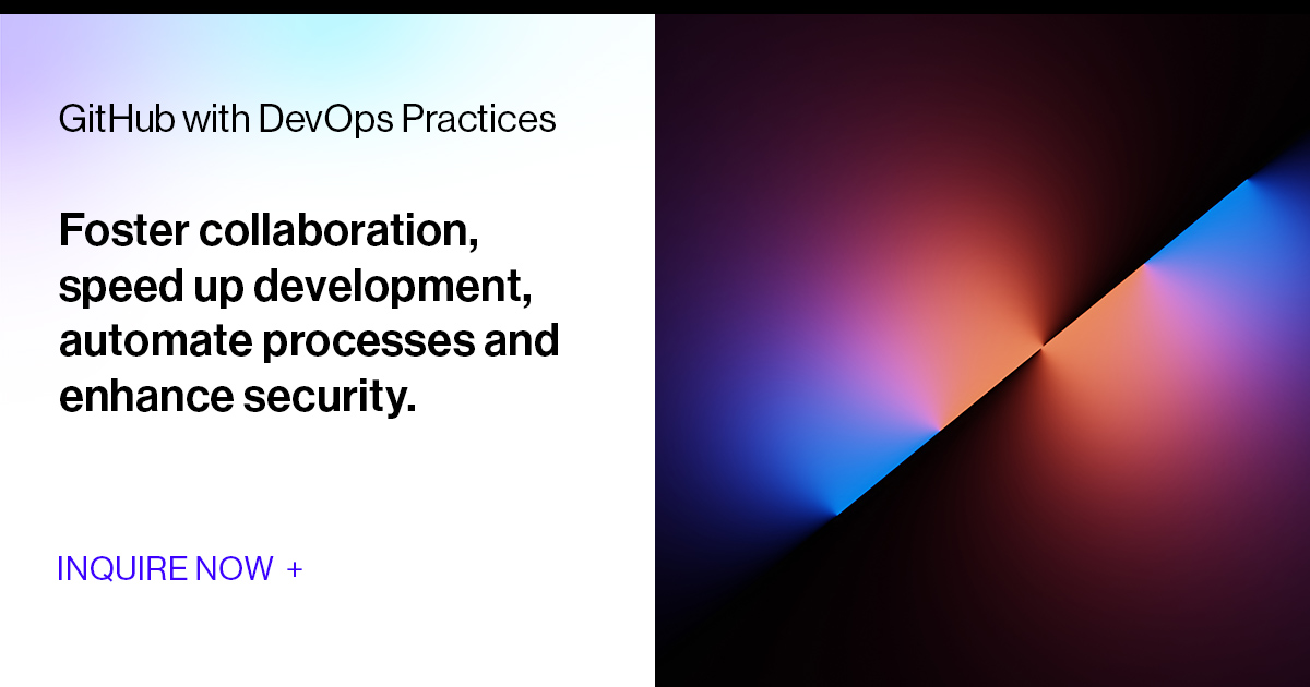 GitHub with DevOps Practices – Inquire Now | SoftwareOne