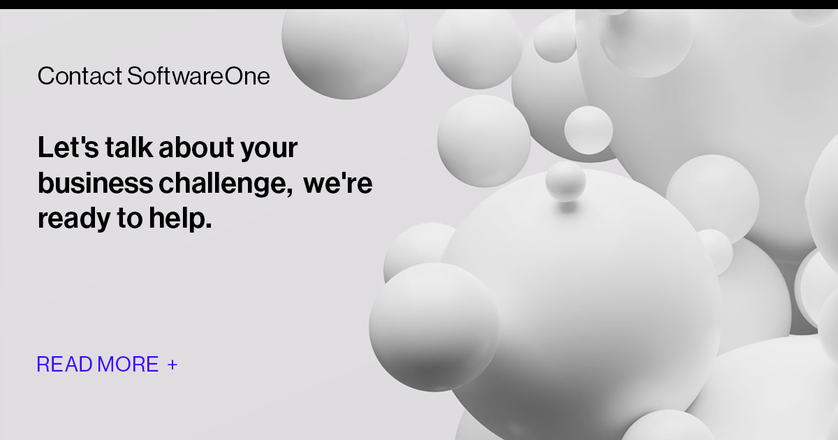 Contact us | SoftwareOne