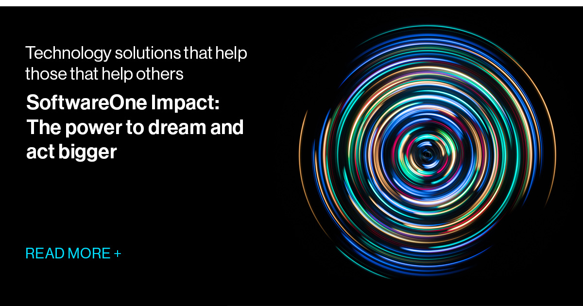 SoftwareOne Impact supports nonprofit organizational transformation ...