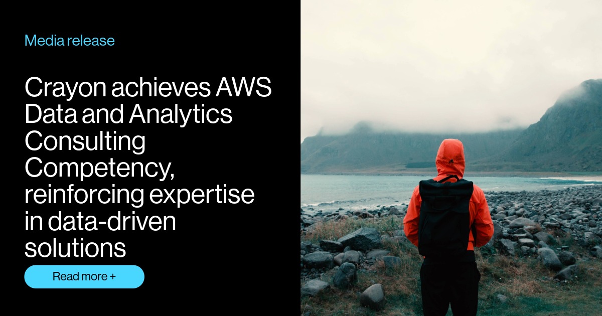 Crayon achieves AWS Data and Analytics Consulting Competency ...
