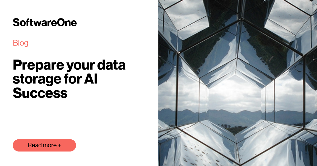 Prepare your data storage for AI Success | SoftwareOne blog